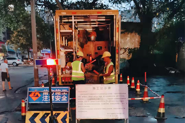 管道清淤機器人應用與實踐